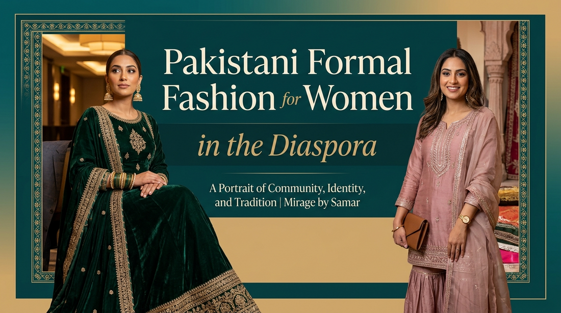 Pakistani Formal Fashion for Women in the Diaspora