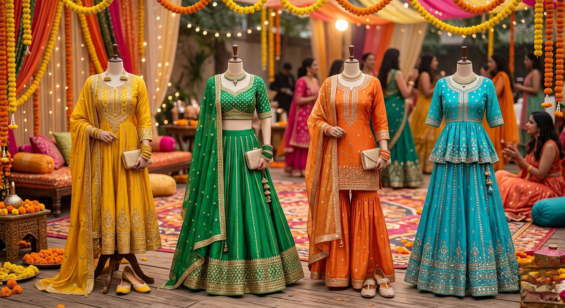 Best Colors to Wear to a Mehndi Party as a Guest