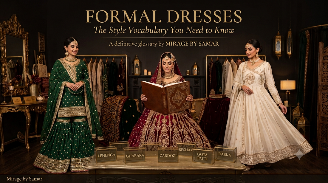 Formal Pakistani Dresses: The Style Vocabulary You Need to Know